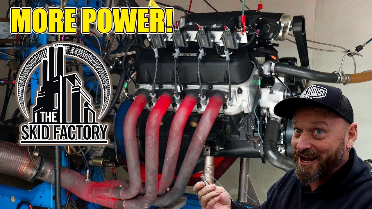 BLOWN 454 Lives Again! Back on the DYNO and making HORSEPOWER with@HarropTV& DANDY Engines