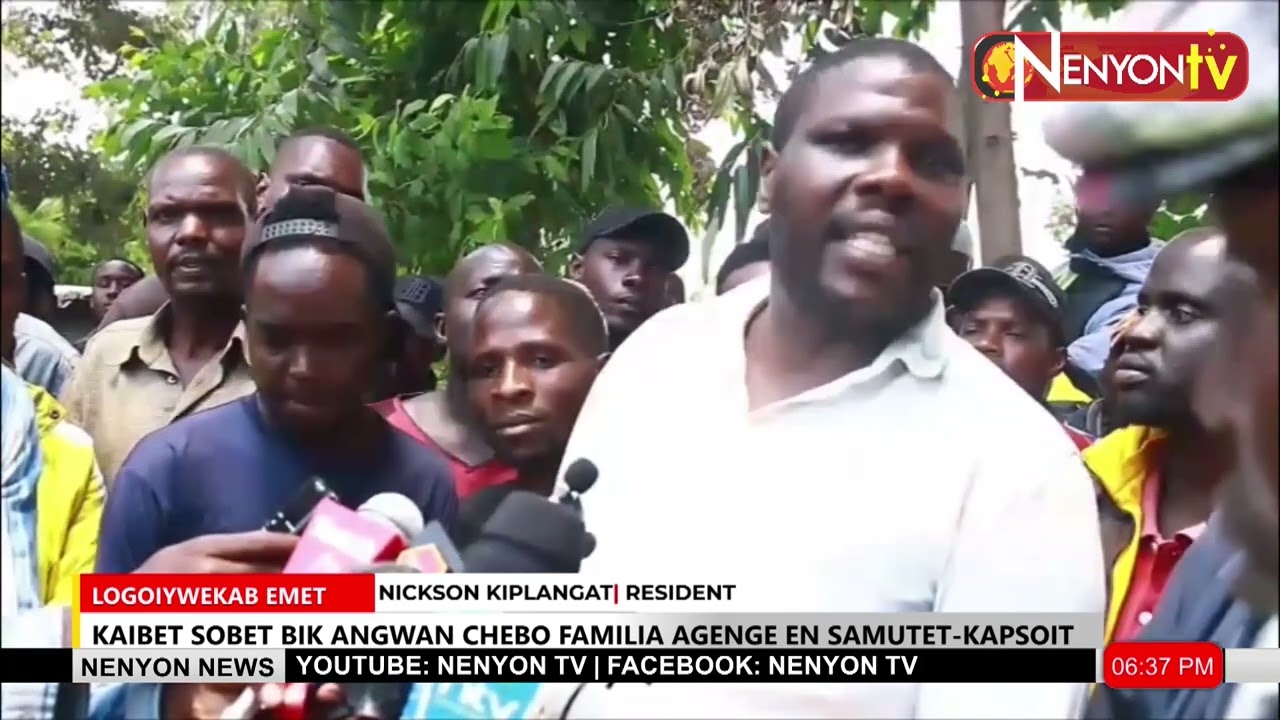TRAGEDY IN KERICHO: MAN LYNCHED BY MOB   AFTER HACKING THREE TO DEATH IN SAMUTET VILLAGE
