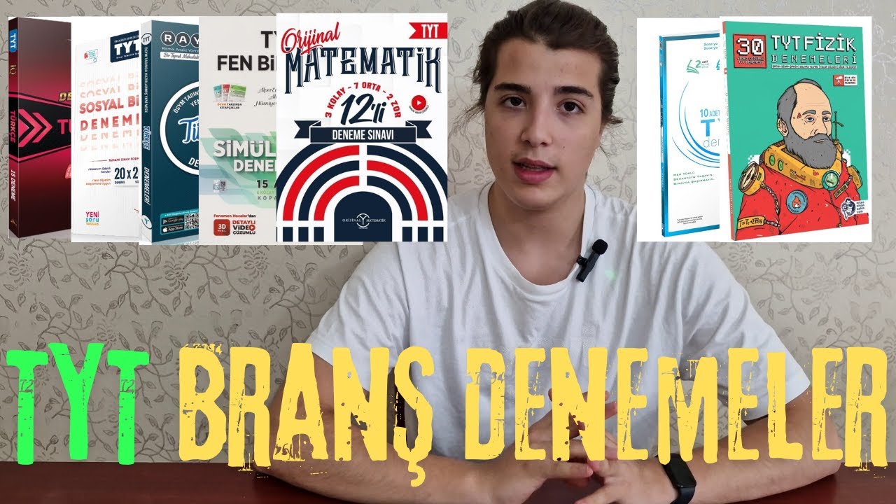 YKS 2025: TYT BRANŞ DENEMELERİ, DERS 2 Sponsorsuz | 98.nin Kitapları #tyt #kaynakönerisi #yks2025