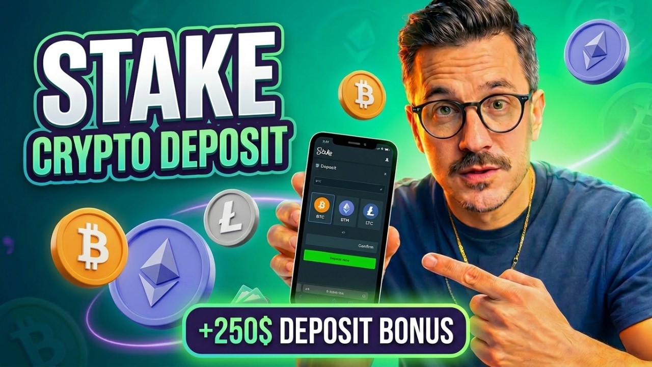 How to Deposit on Stake With Crypto | How to Deposit Crypto in Stake  | Step-by-Step Tutorial 2026