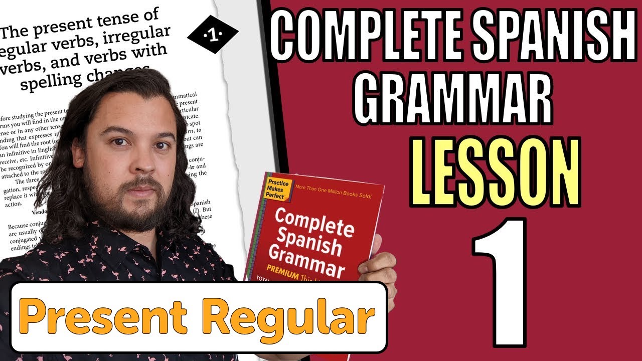 【BASIC】Complete Spanish Grammar - Lesson 1