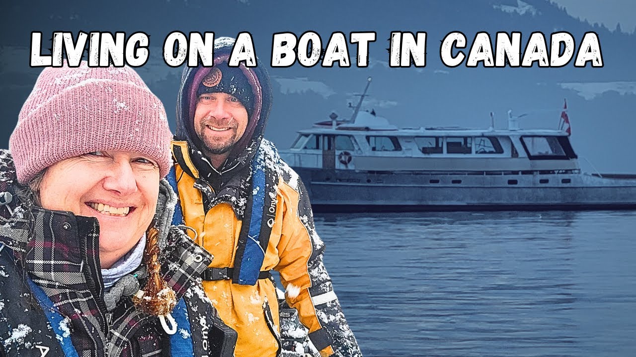 We SURVIVED Winter on a BOAT in Canada