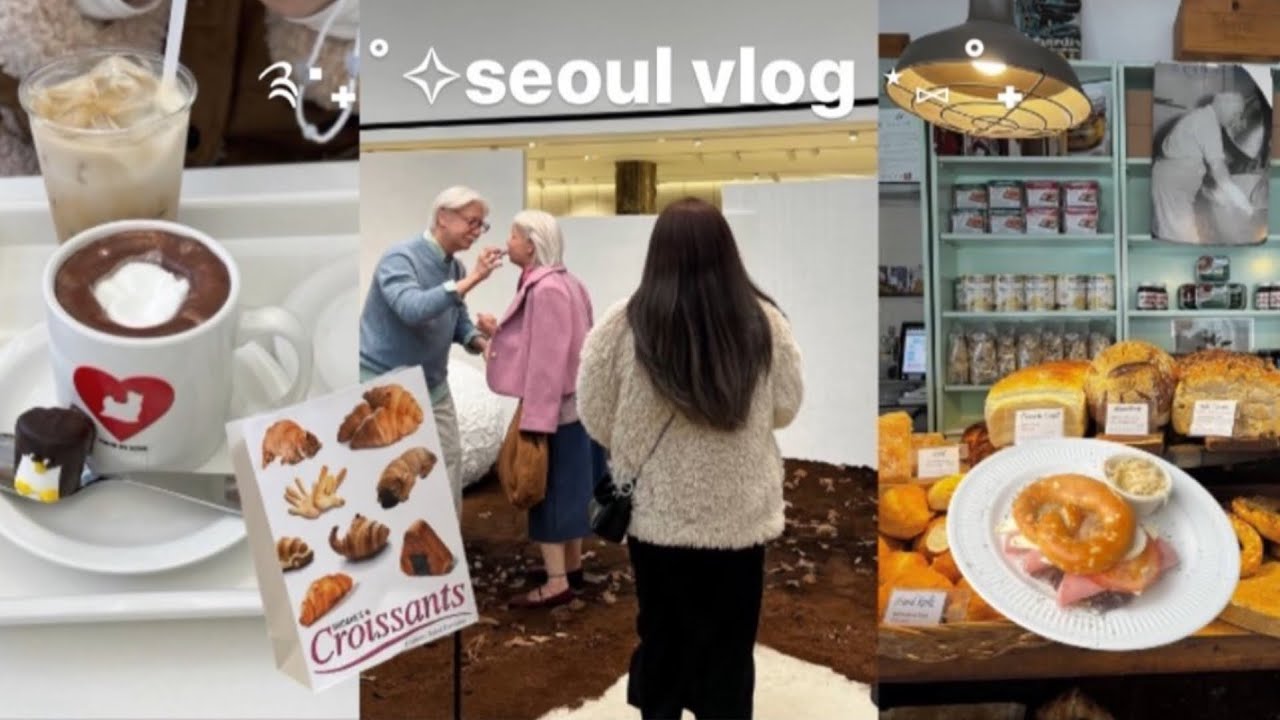 [korea vlog]2023.12月冬の韓国旅行ep1⭐︎ 韓国の友達と遊ぶ日/狎鴎亭,漢南洞,ソンスショッピング/korea vlog