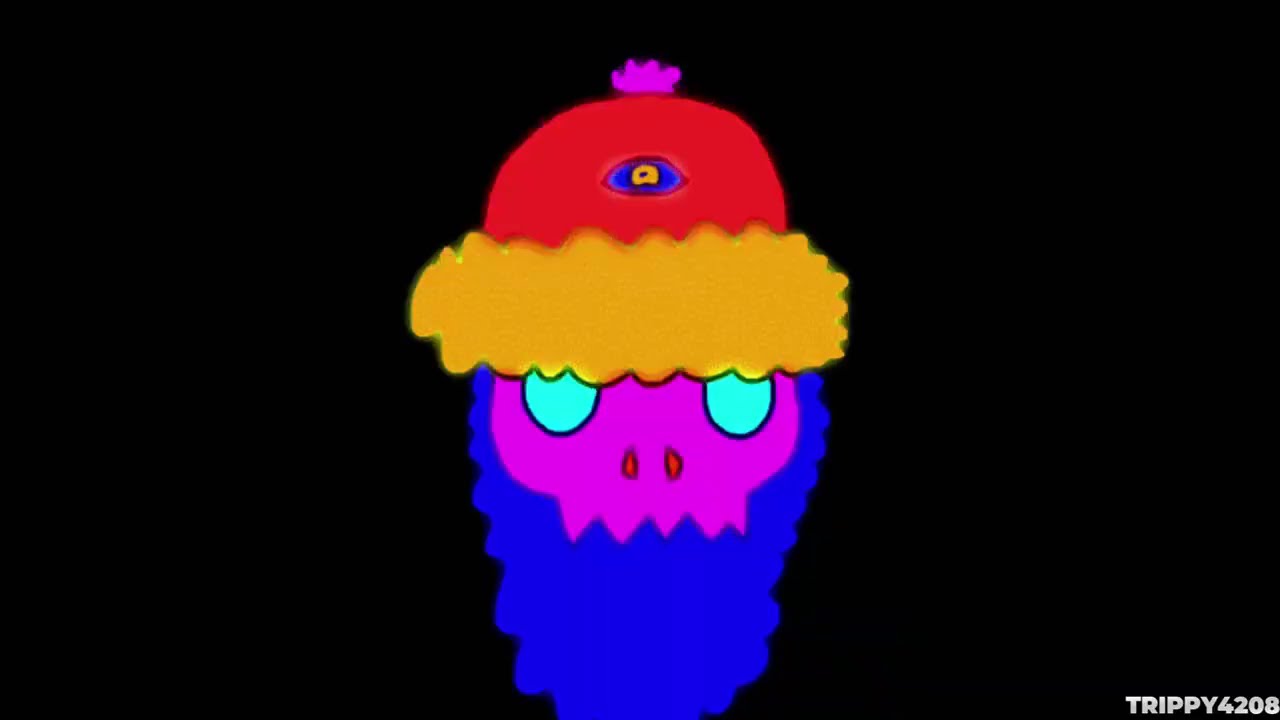 FLASH WARNING⚡2025 TECHNO TRIPPY_4208 | 迷幻视觉效果 | 闪光警告🌀👽🔥_