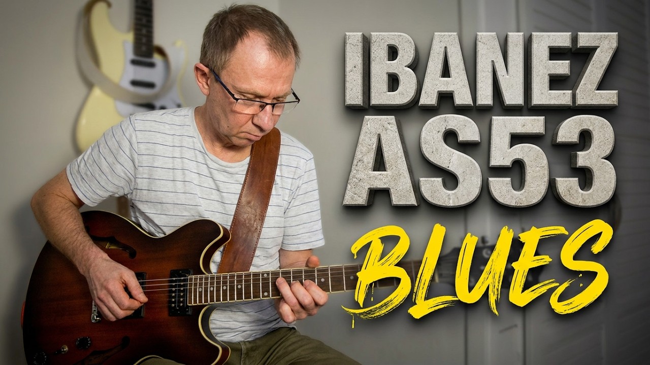Ibanez AS53 Super Slow Blues improvisation