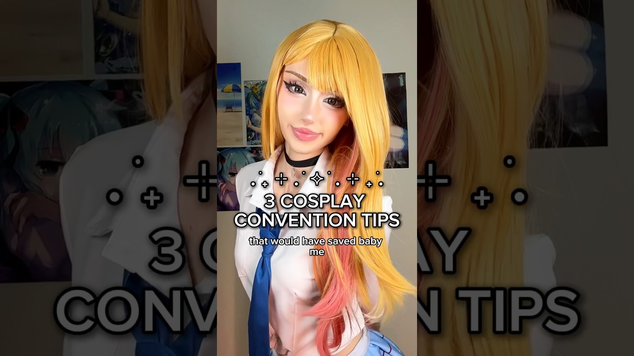 3 CONSIGLI PER LE CONVENTION COSPLAY che ti SALVERANNO la vita. 🙏 #cosplay #cosplayer #suggerimenti