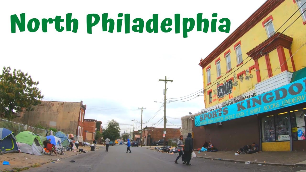 North Philly Drive Thru 4K Travel Videos