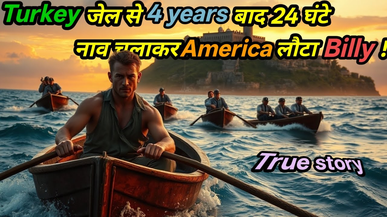 4 साल की कैद के बाद 24 घंटे नाव चला कर भागा अमेरिकी बिली – इतिहास की सबसे भयानक जेल ब्रेक कहानी!”
