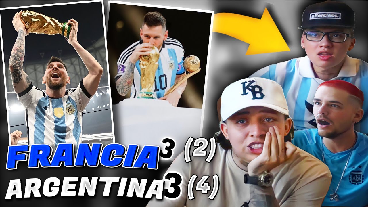 Reaccionando Argentina Vs Francia 😱 FINAL QATAR 2022 | WestCOL