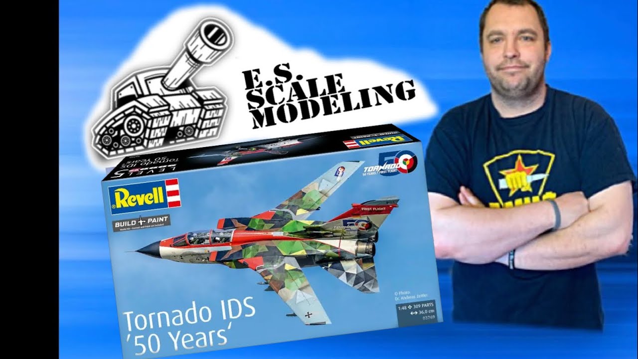 Revell Tornado 50 Jahre Sonderlackierung. 1/48 Unboxing + Gewinnspiel