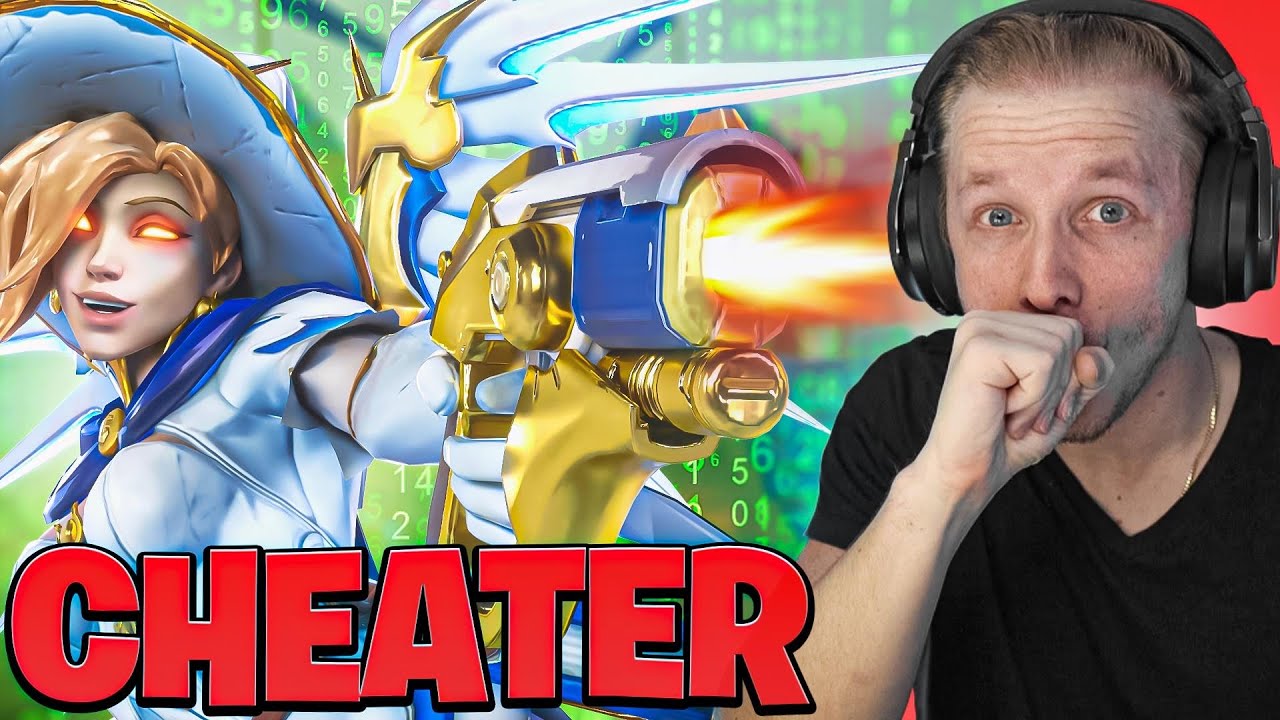 Я нашел RAGEHACKER на MERCY в Overwatch 2 и наблюдал за ними...