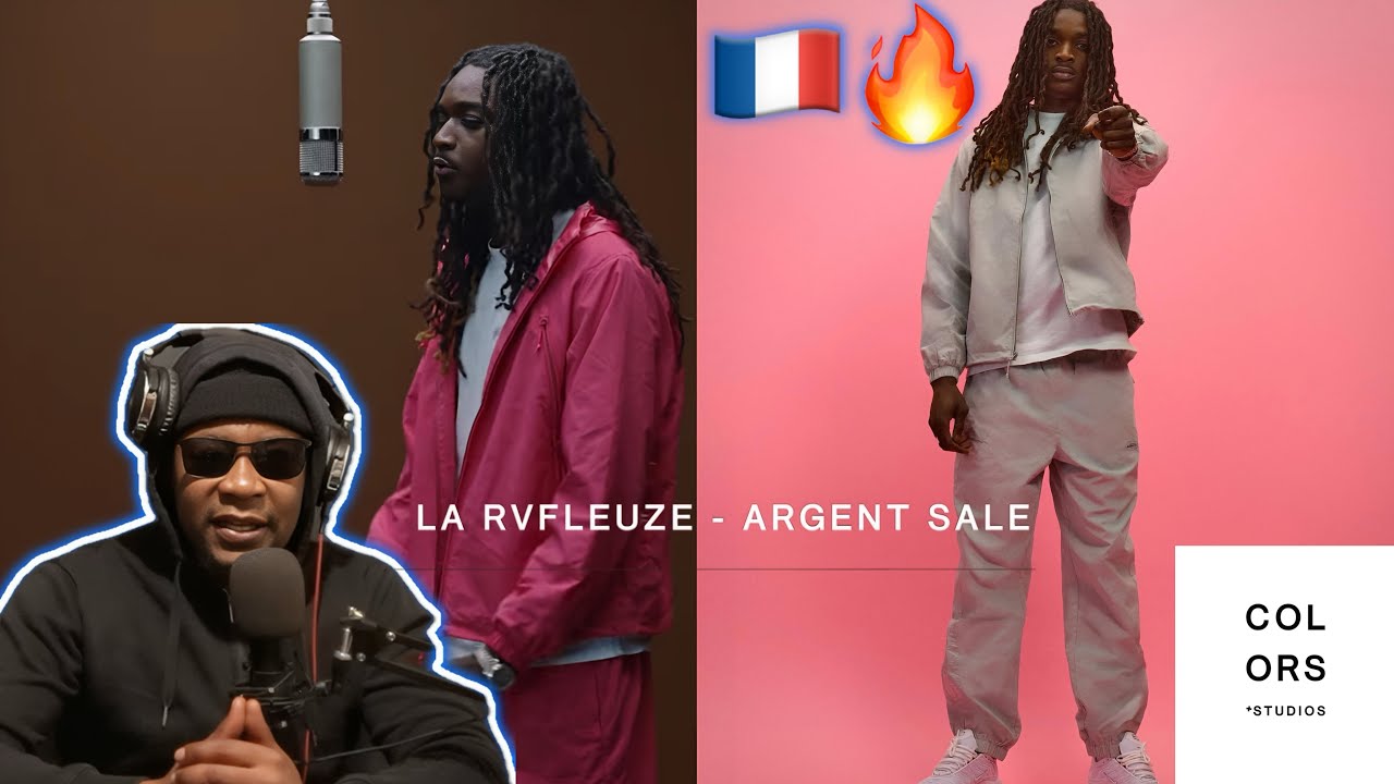 FRENCH RAP REACTION 🇫🇷| LA RVFLEUZE - ARGENT SALE | COLORS SHOW🔥