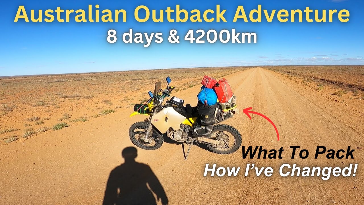 Long Distance Adventure Riding - PACK TO SURVIVE NOT THRIVE