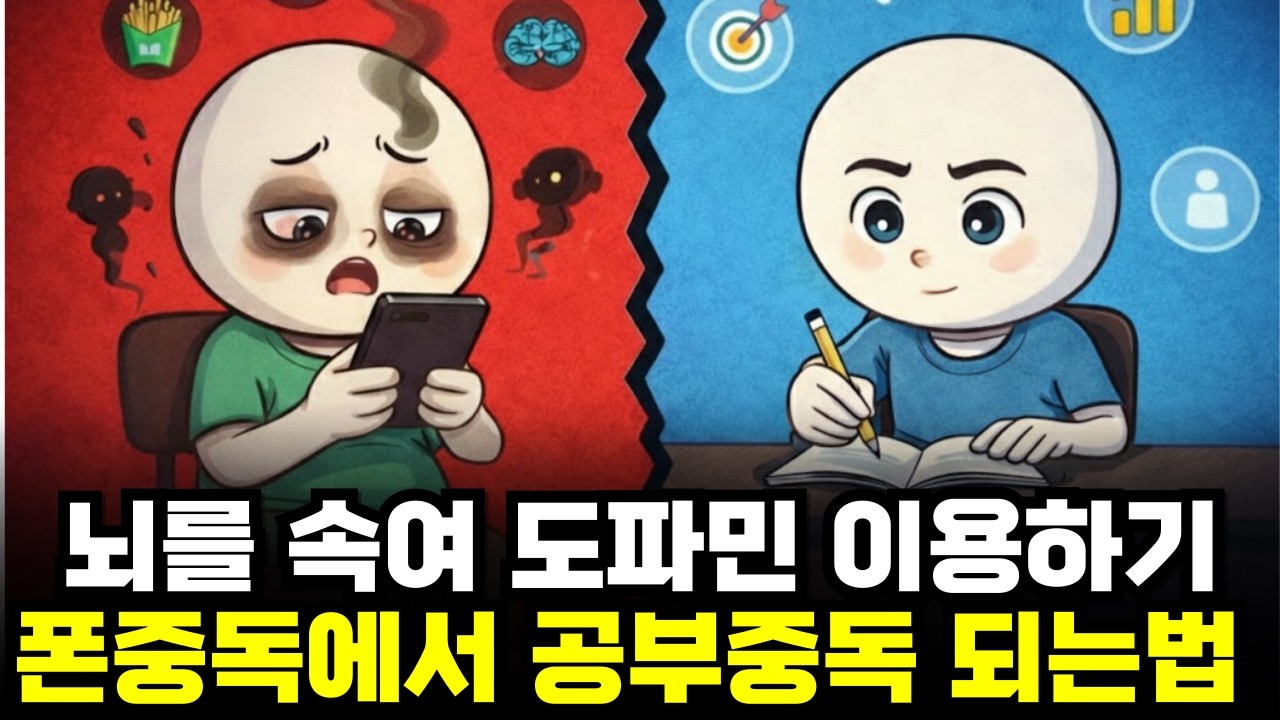 도파민 중독 역이용: 뇌를 속여 '성공'에 미치게 만드는 법