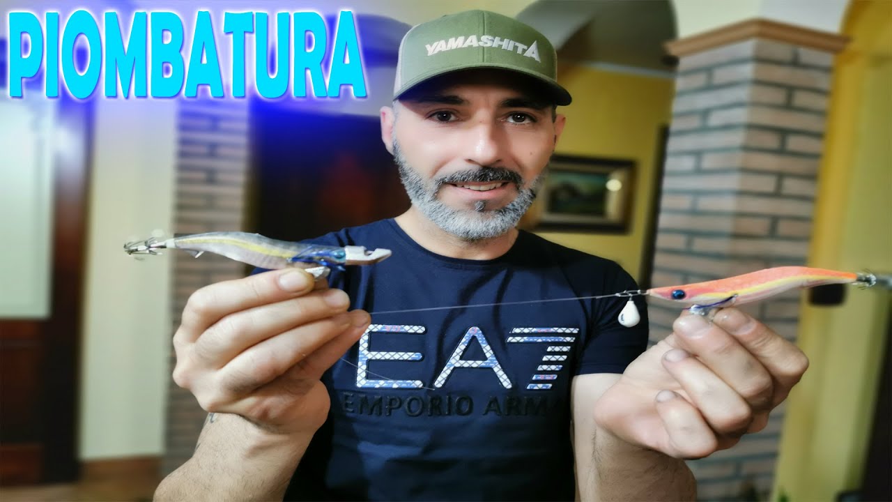 Eging ai Cefalopodi - Differenza tra le piombature