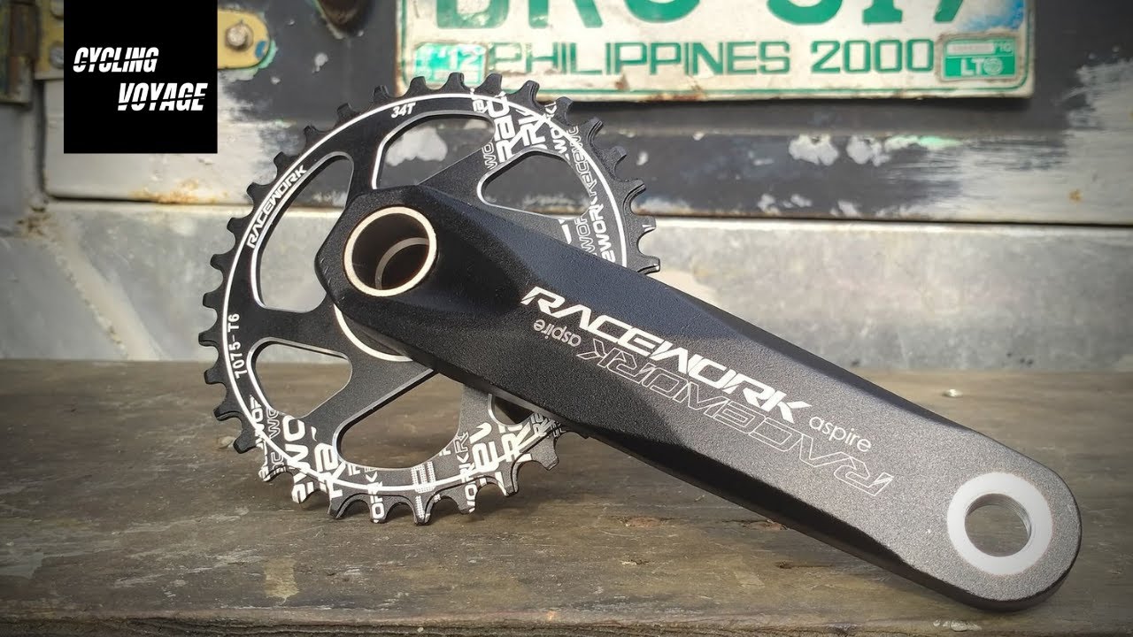 Racework Aspire | Ang Pinakamurang Budget 1x Crank na Hollowtech na Direct Mount pa (FULL REVIEW)