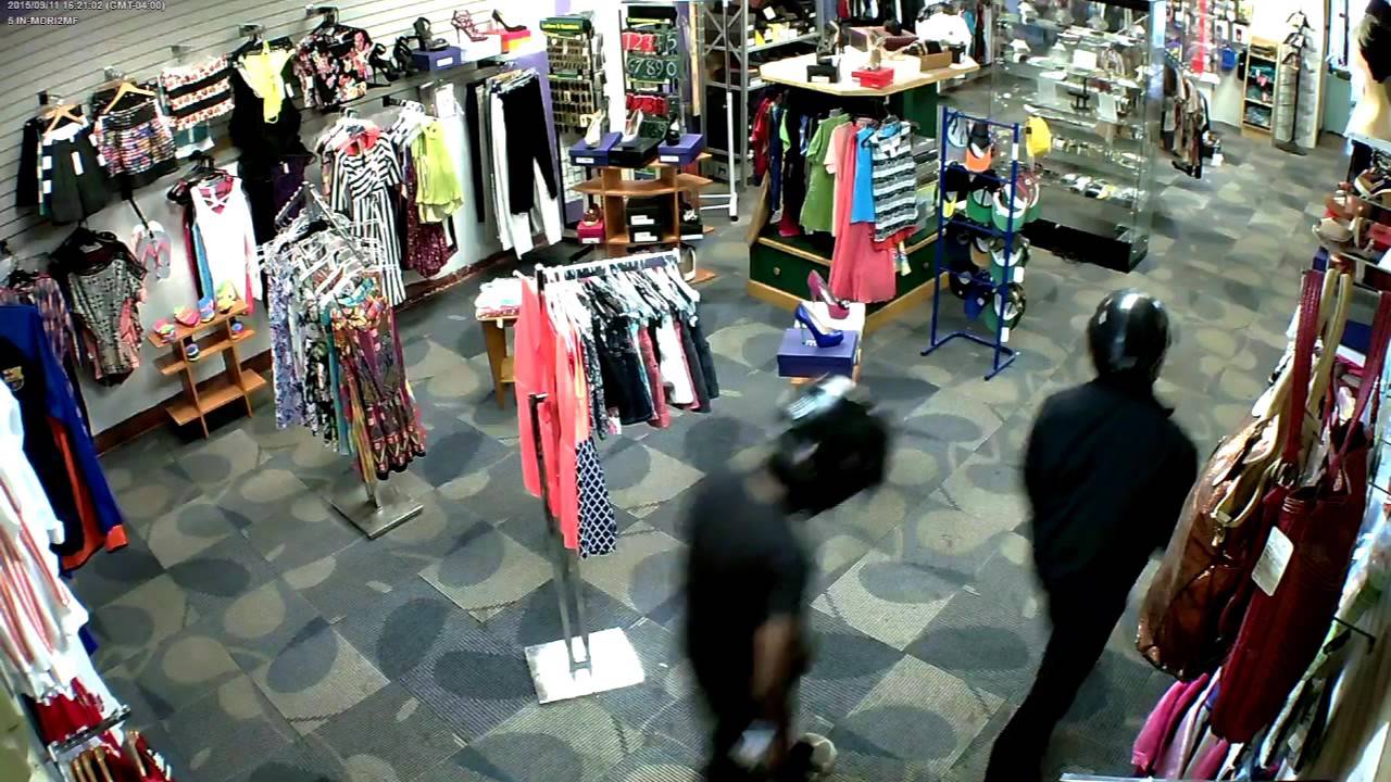 Armed Robbery CCTV Footage, September 2015
