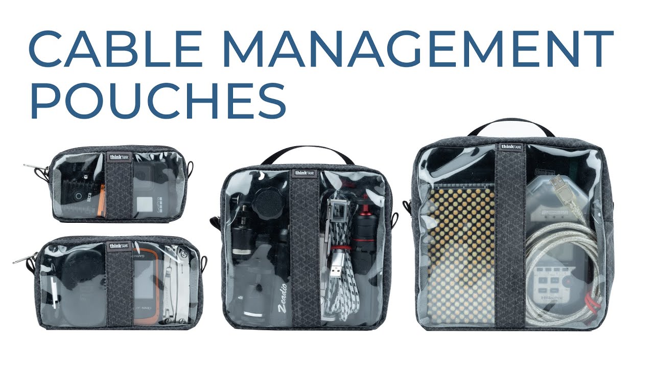 Cable Management Pouches