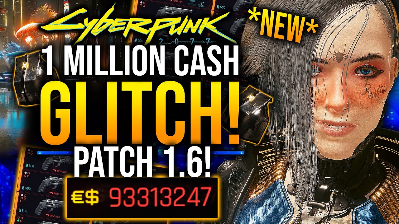 Ошибка с деньгами в Cyberpunk 2077! Обновление 1.6! 1 МИЛЛИОН за 30 секунд! НОВЫЙ эксплойт! Дубли...