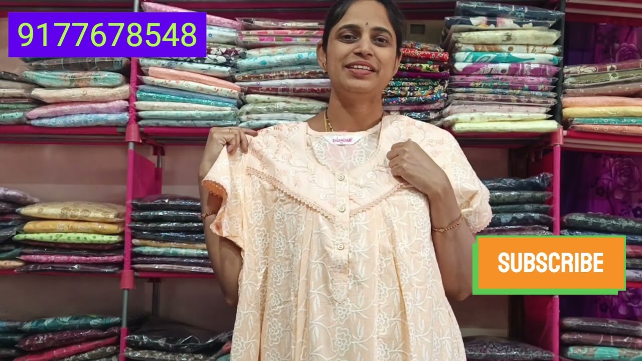 Spun nighties | nighties collection | Discount | Free shipping | Suma Womens Collection