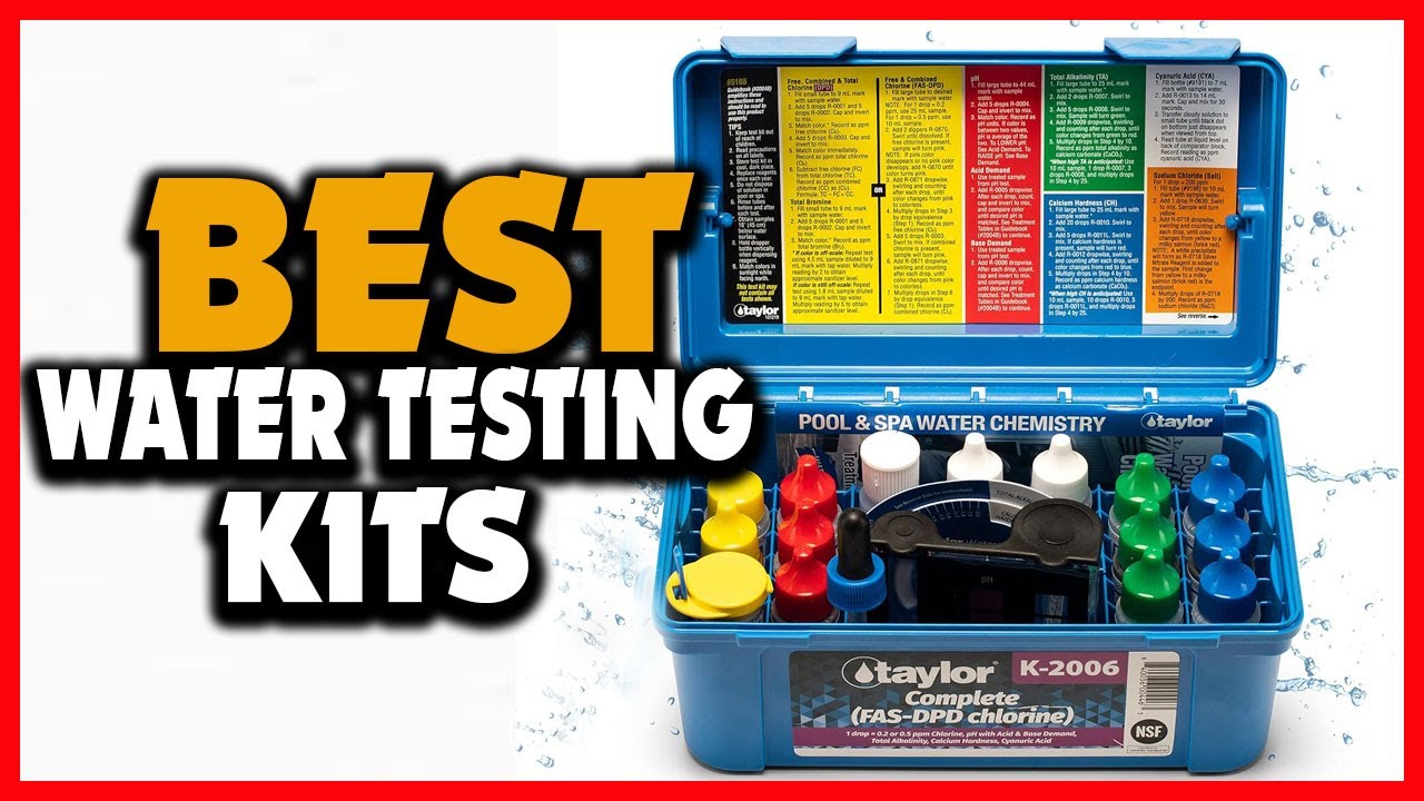 ✅Top 5 Best Water Testing Kits in 2025