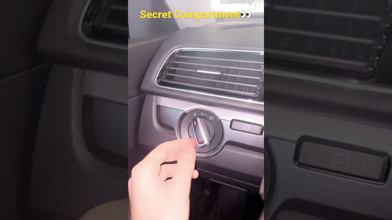 Secret compartment every Volkswagen vehicle has 👀 