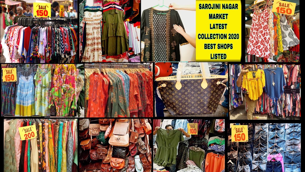 SAROJINI NAGAR MARKET DELHI 2020/ LATEST SUMMER COLLECTION AT SAROJININAGAR /SAROJINI NAGAR HAUL2020