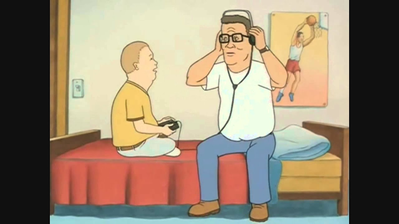 Hank Hill listens to Sikka of The 187 Mob