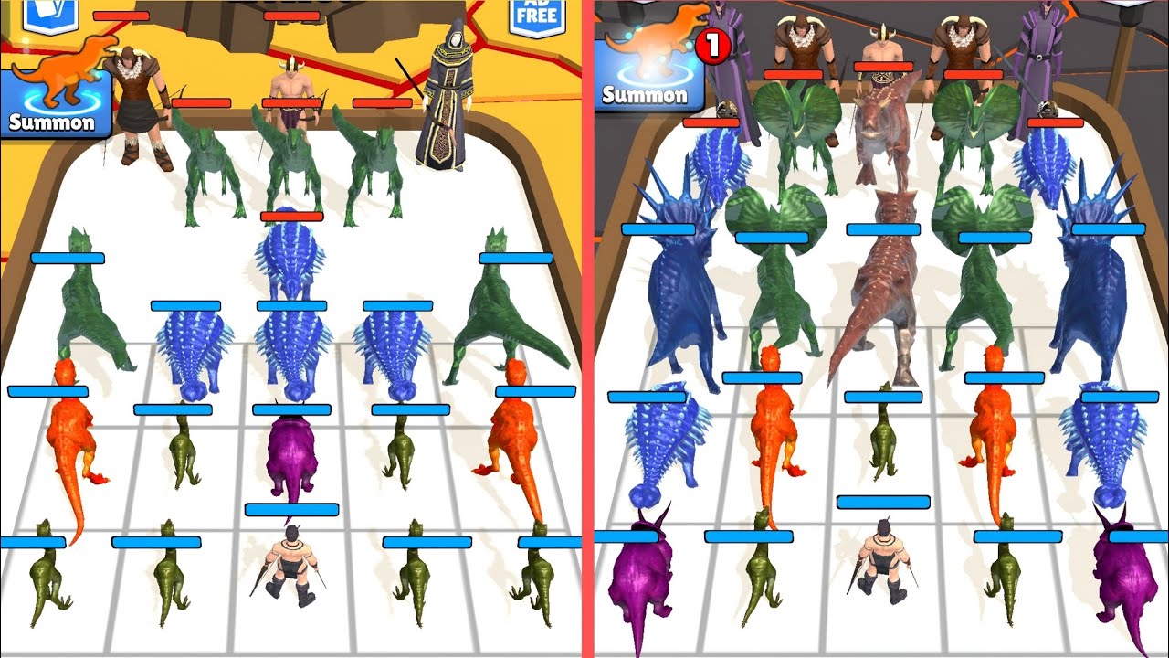 Dinosaur Merge Master Dinosaur Monster Fusion Max Level of Game