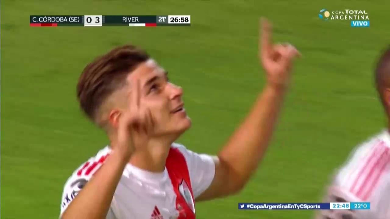 GOL: River 3-0 Central Córdoba (71` - Julián Álvarez) I Final Copa Argentina 2019