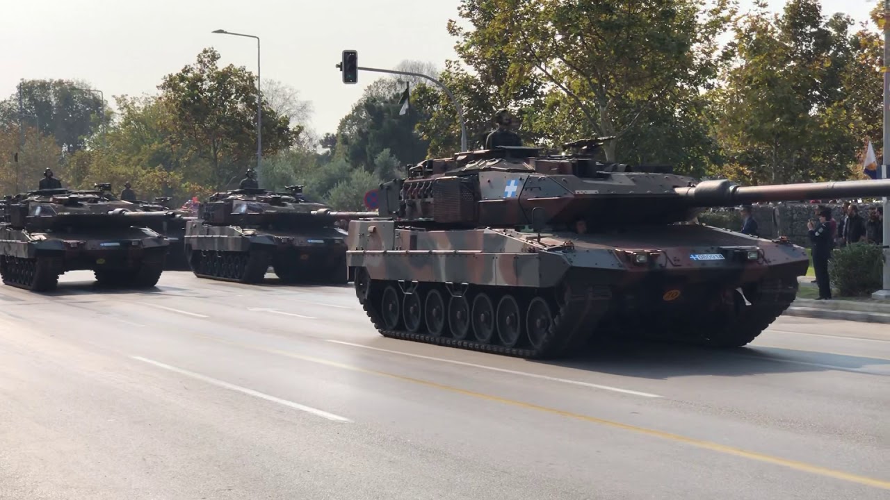 Defencereview.GR - Στρατιωτική παρέλαση Θεσσαλονίκης Μηχανοκίνητα 28-10-2019