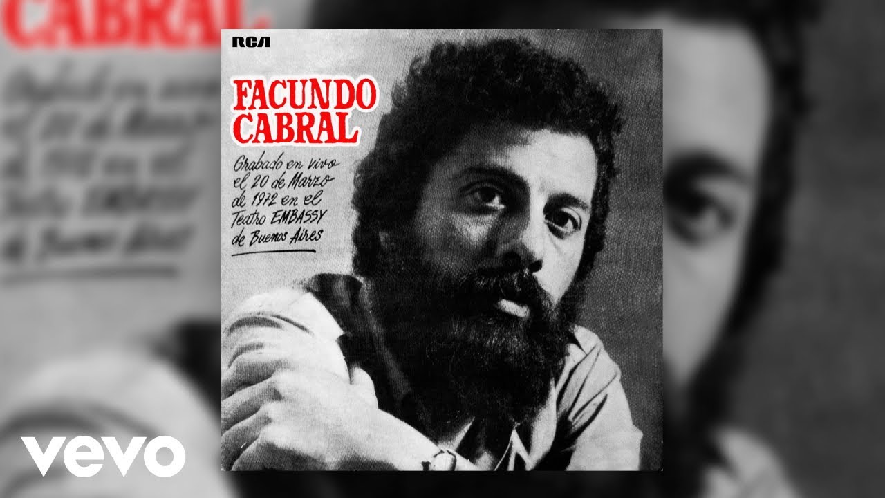 Facundo Cabral - El Oficio de Cantor (En Vivo (Official Audio))