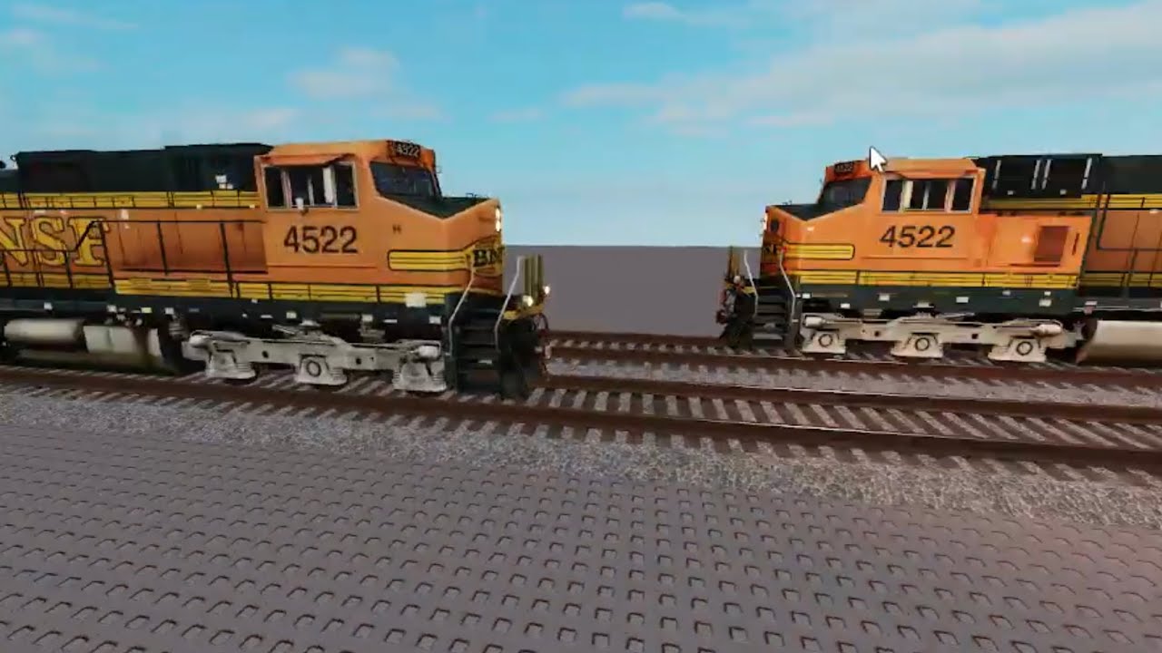 Roblox Studio | BNSF Locomotive Intermodals | BNSF Engine [TEST]
