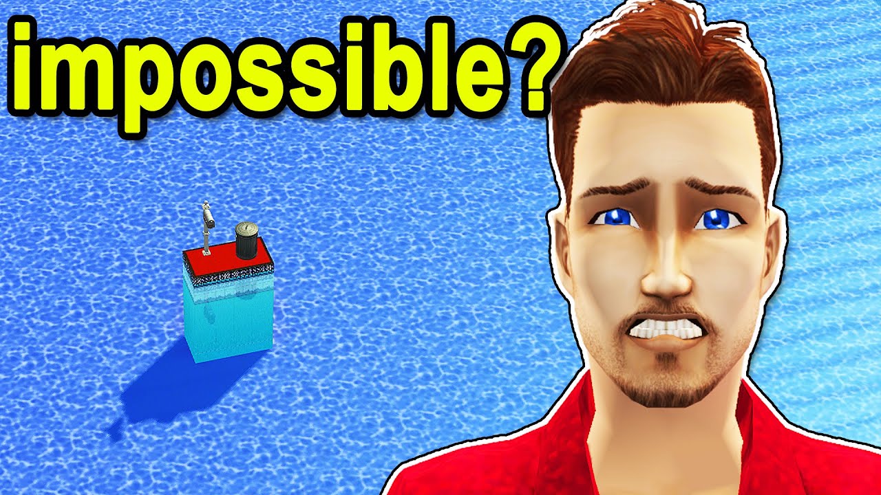SIMS 2, but the entire lot is a pool