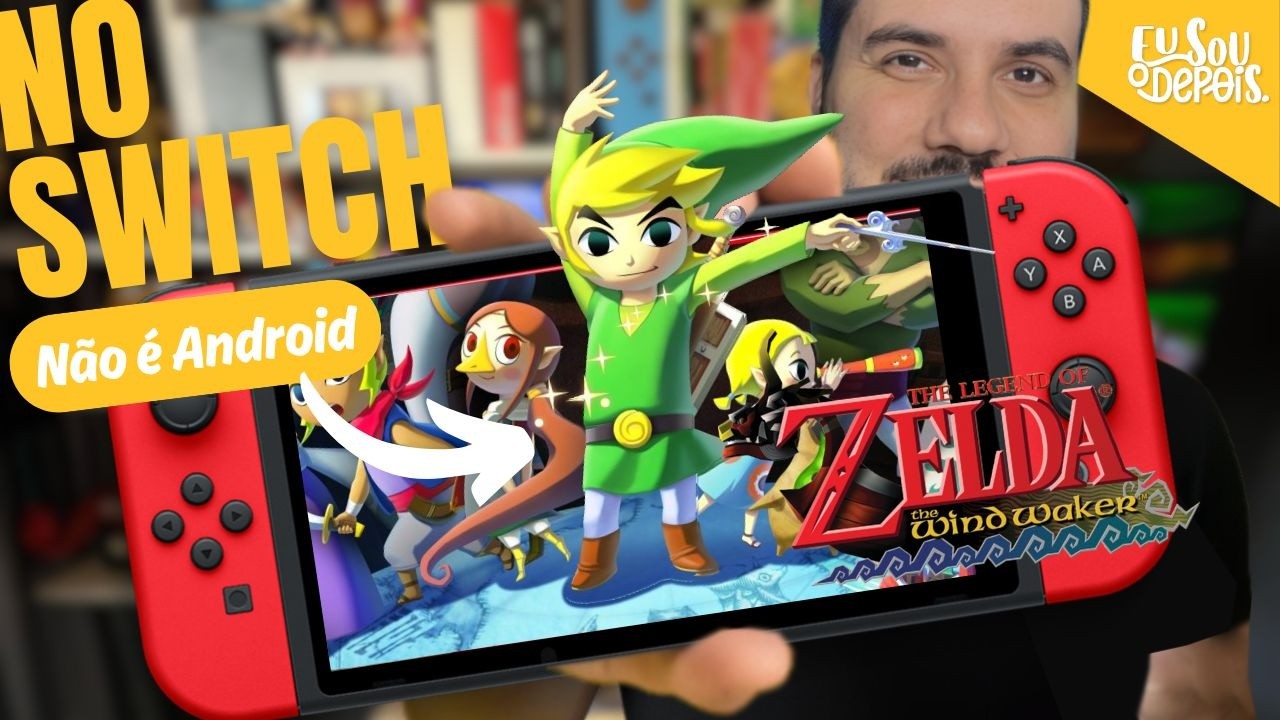 RODEI ZELDA WIND WAKER NO SWITCH ASSIM - LAKKA E CONFIGURAÇÕES!