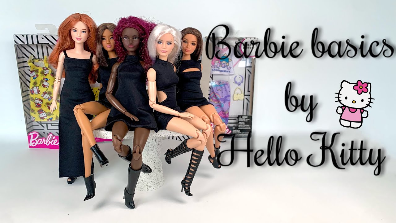 Restyle de Barbie basic por hello kitty