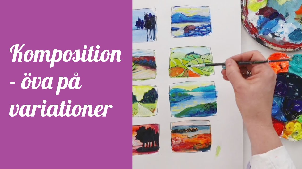 Nr 151: Komposition - öva på variationer