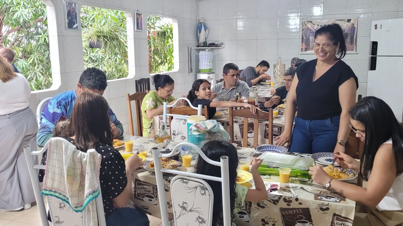 ALMOÇO ESPECIAL DE DOMINGO DA FAMILIA DANTAS  