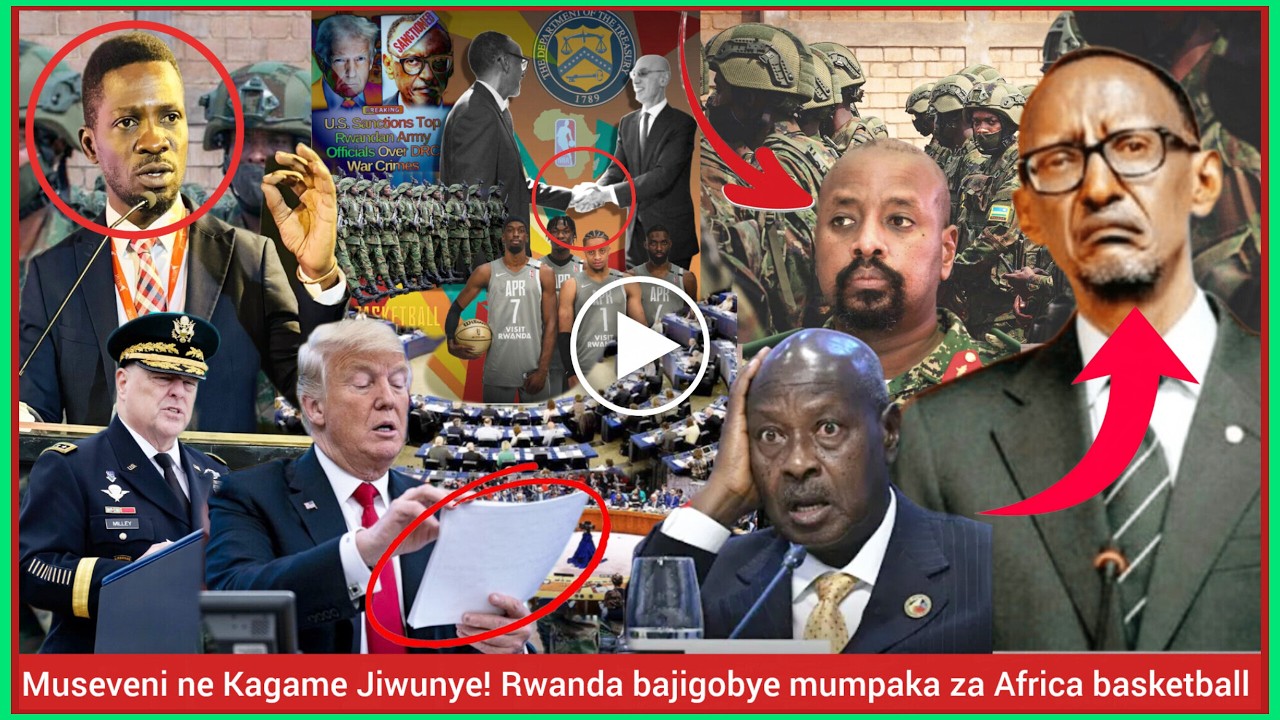 Agatalinda! Bitiisa Museveni ne Kagame Jiwunye! Sanctions, bamugobye mumpaka za Africa ne Mozambique