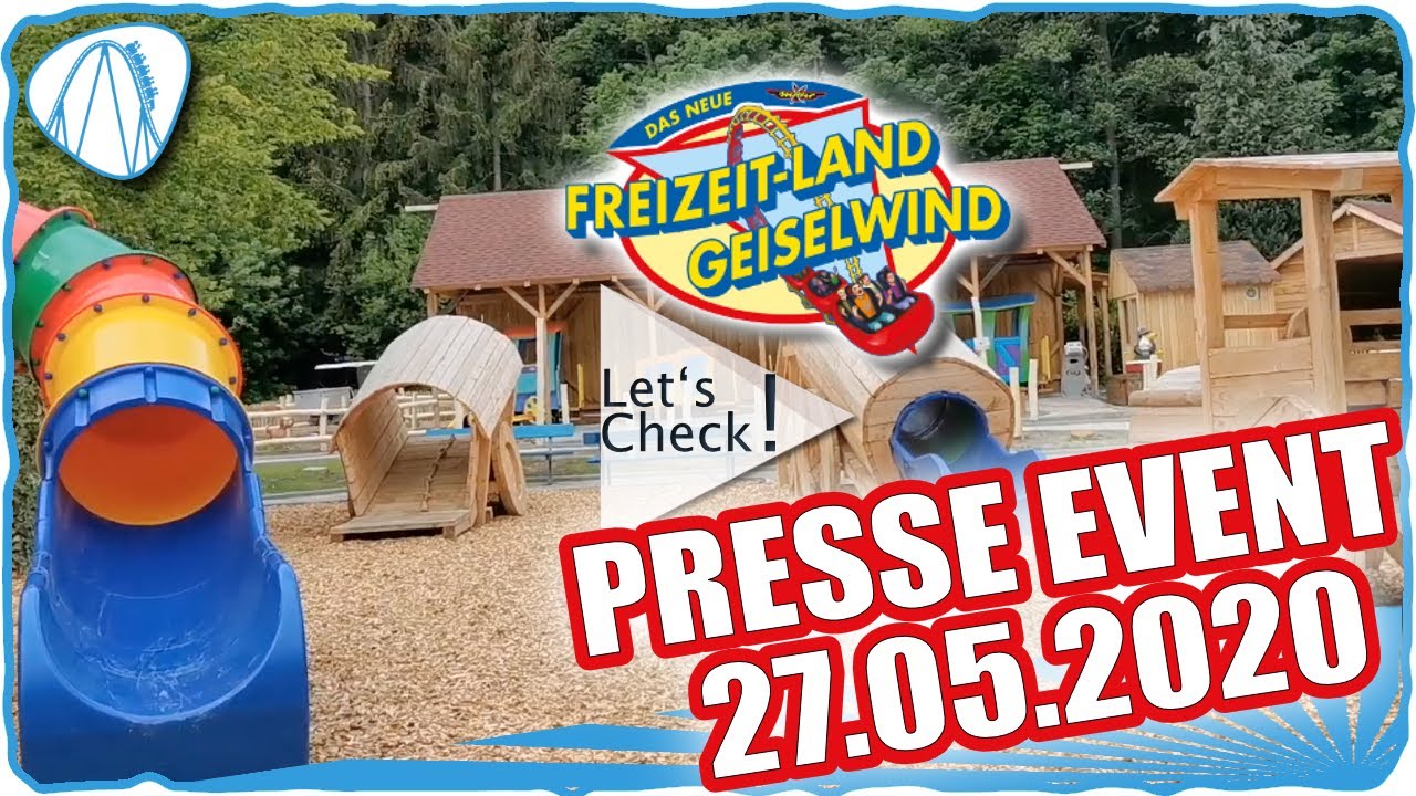 Freizeitland Geiselwind - Presse Event 27.05.2020 / NEUHEITEN