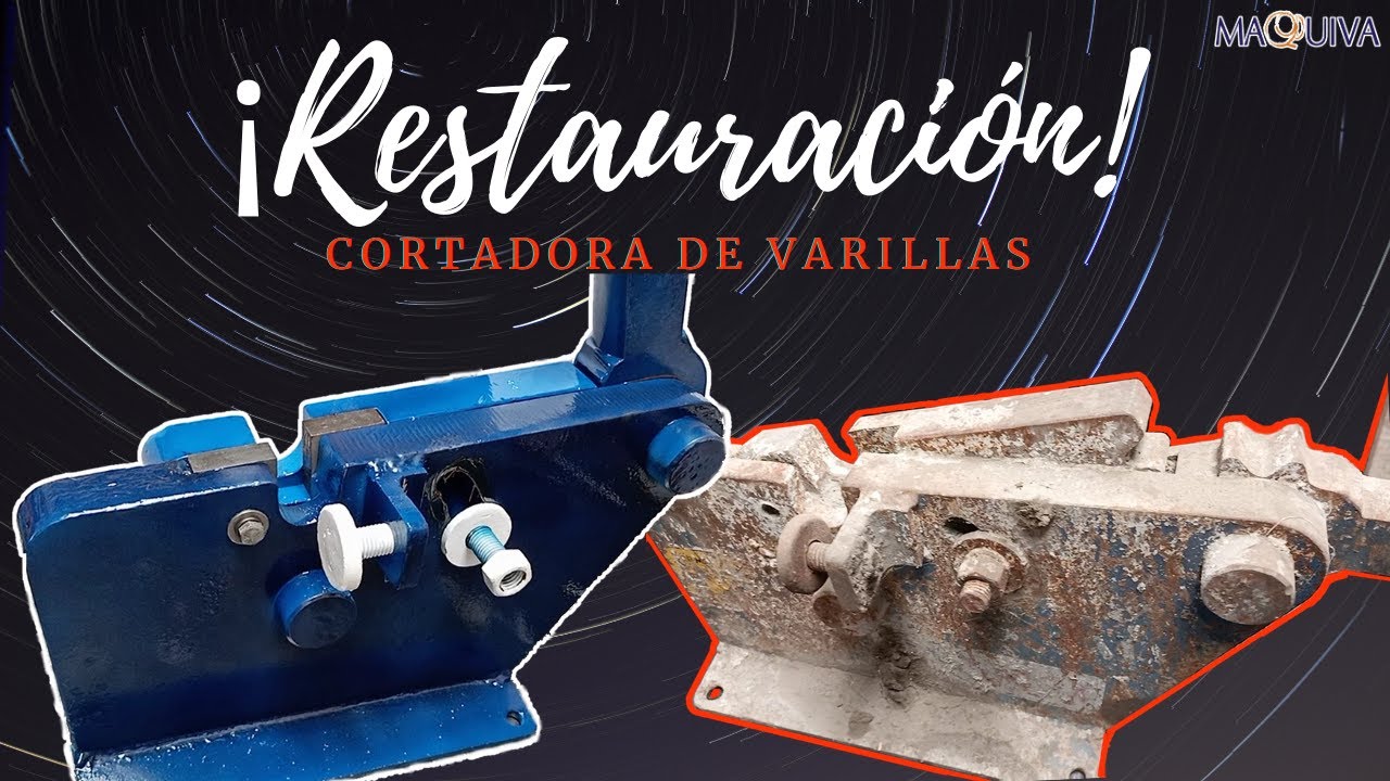 CORTADORA DE VARILLAS RESTAURADA