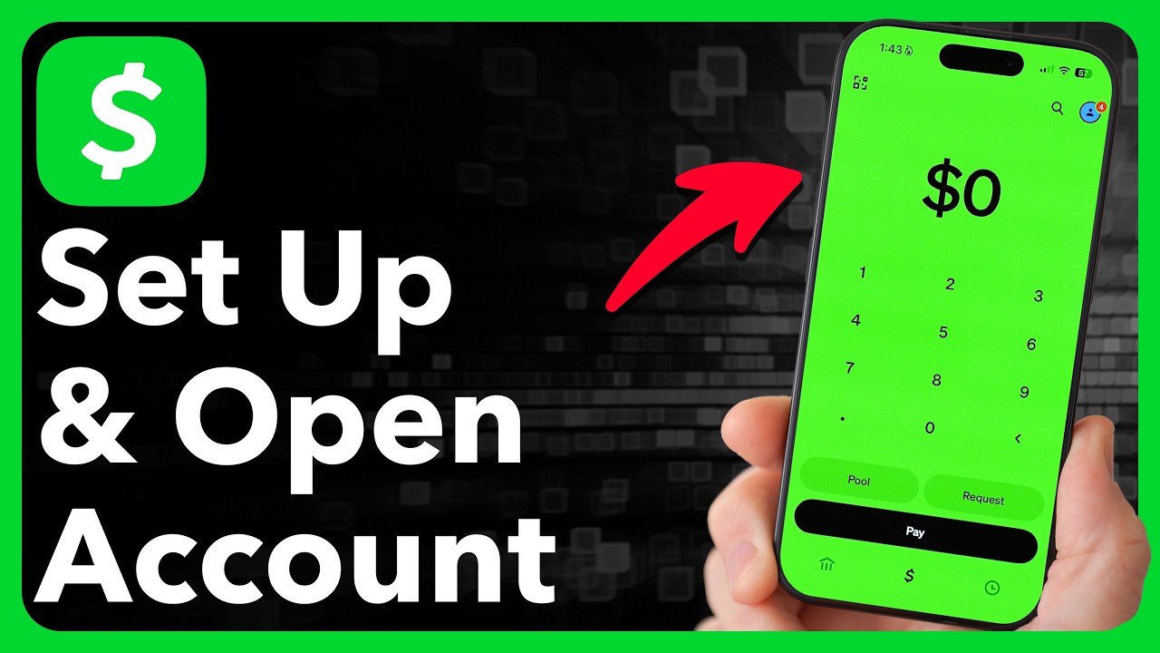 Как настроить и открыть счет в Cash App