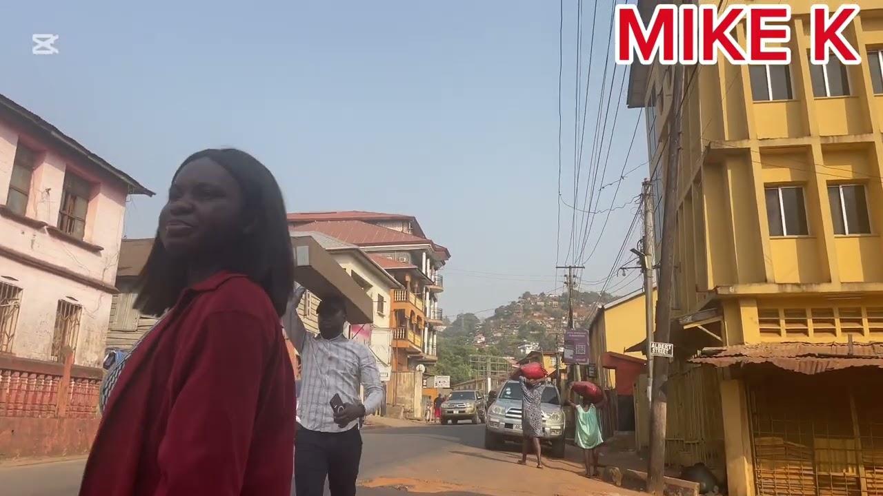 ФРИТАУН, СЬЕРРА-ЛЕОНЕ 🇸🇱! ПРОГУЛКА ПО КРУГОВОЙ ДОРОГЕ ФРИТАУНА.
