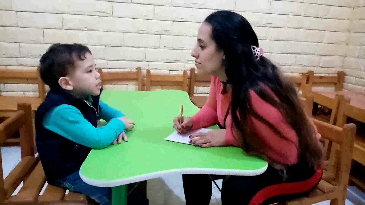 اول جلسة تخاطب لطفل بالحضانة - اختبار نطق الاصوات لقياس وتشخيص اضطراب النطق لديه
