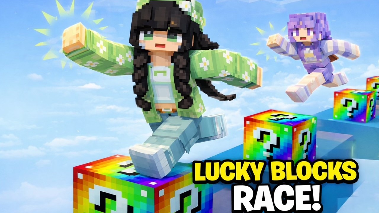 Minecraft Lucky Block Race | Minecraft