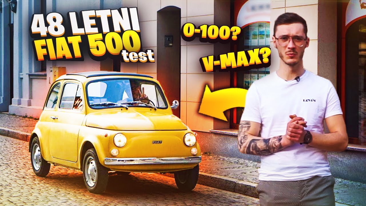 FIAT 500 R 1974  - Test Luigi oraz Historia modelu  | *V-MAX* w latach 70! |  Sprawdzam 500 #1/3
