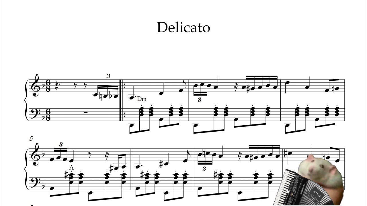 Delicato [Accordion Sheet Music]