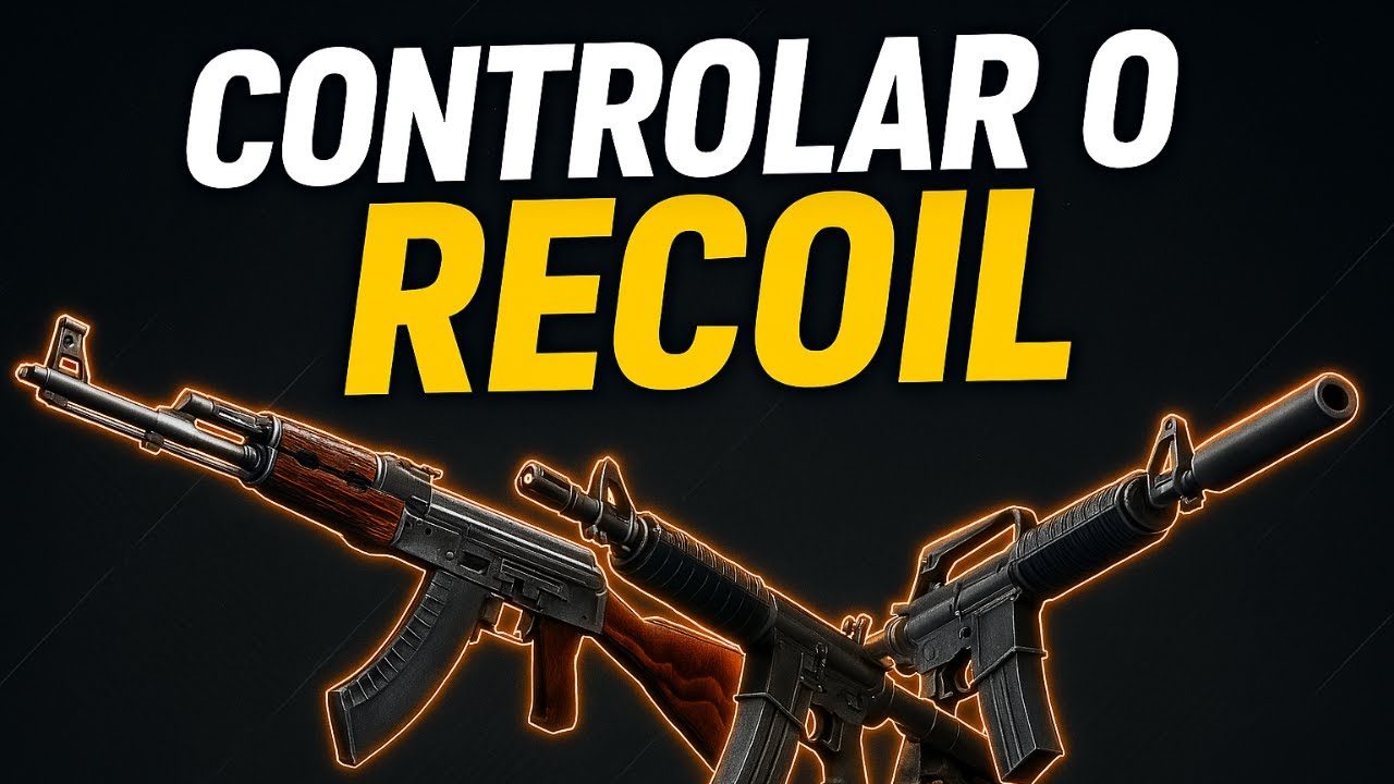 Como Controlar o Recoil da AK-47, M4A4 e M4A1-S | GUIA DEFINITIVO (2025)