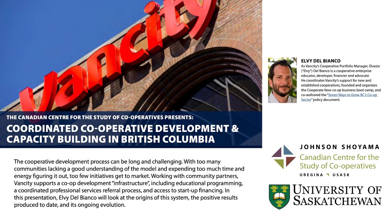 Coordinated Co-operative Development & Capacity Building in British Columbia feat. Elvy Del Bianco