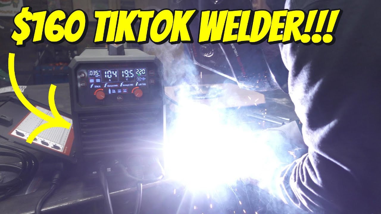 Многофункциональный сварочный аппарат YESWELDER 165 #сварщик #сварка #дешевыйсварщик